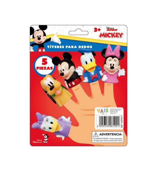 Pack 24 Sets Títeres Dedos Licencias