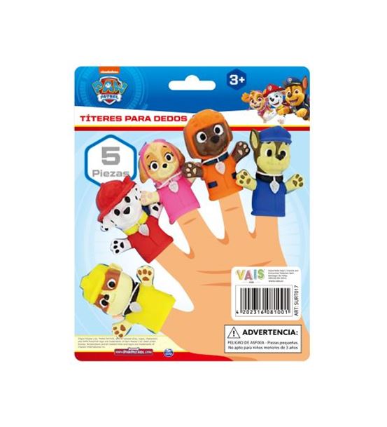 Pack 24 Sets Títeres Dedos Licencias