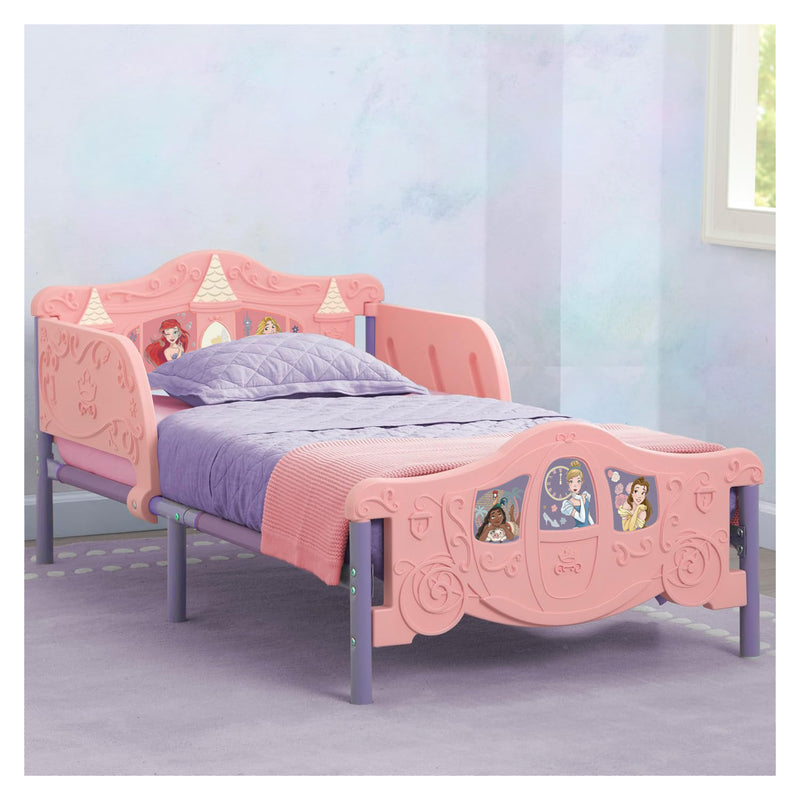 Cama de Transición Niña Princesas Rosada