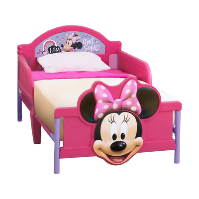 Cama de Transición Niña Minnie Rosada