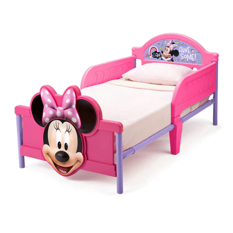 Cama de Transición Niña Minnie Rosada