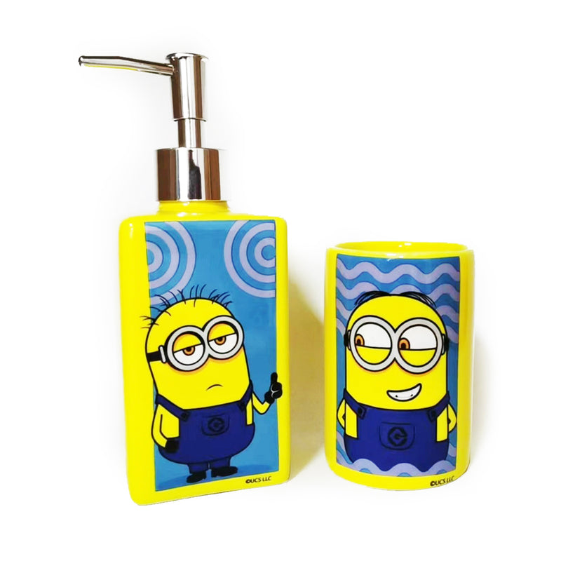 Set de Baño Cerámica Minions