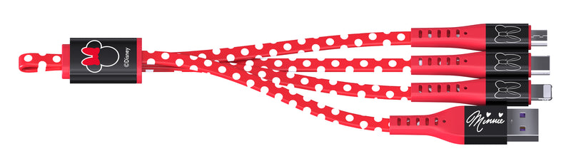 Cable Celular 3 en 1 Minnie