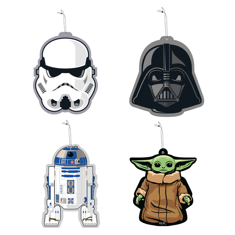 Pack 60 Unids Aromatizantes Auto Star Wars