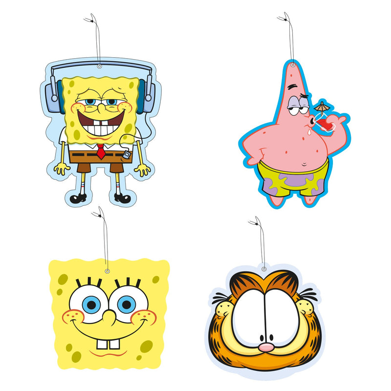 Pack 60 Unids Aromatizantes Auto Nickelodeon