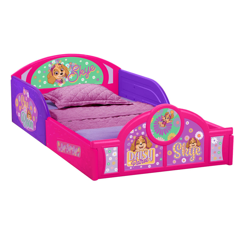 Cama de Transición A Piso Niña Paw Patrol Rosa