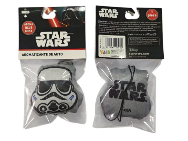 Pack 24 Unids Aromatizante Auto Sachet Star Wars
