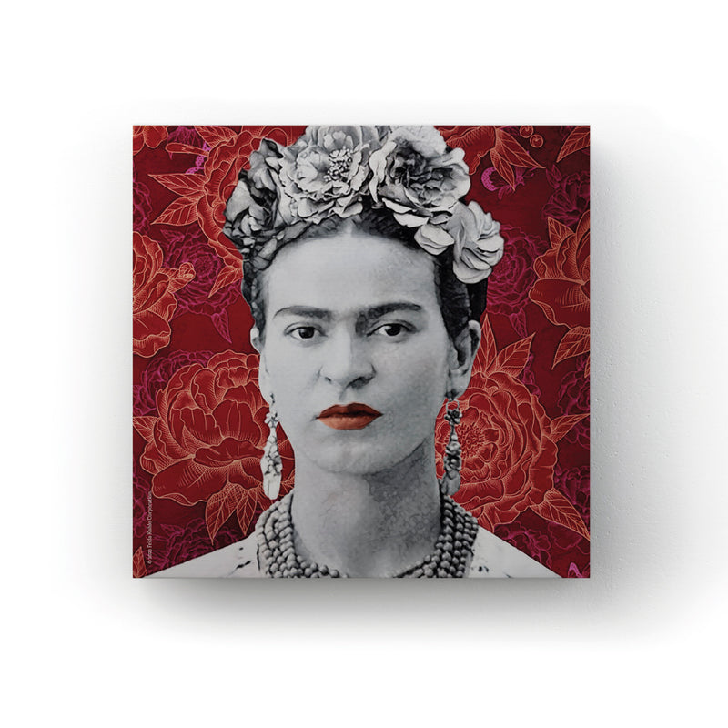 Pack 24 Unids Cuadros Canvas Frida Kahlo B 30x30 cms