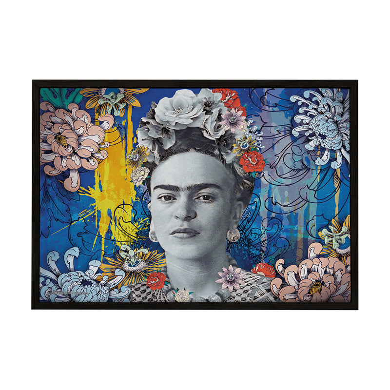 Pack 8 Unids Canvas con Marco Frida Kahlo A 80x60 cms