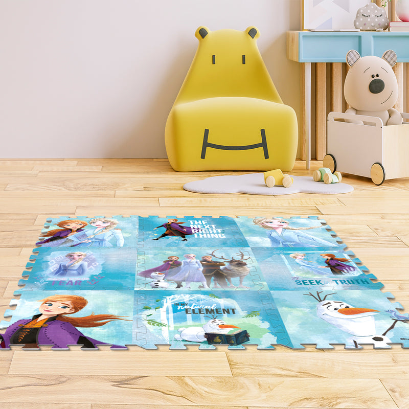 Alfombra Puzzle Frozen 9 pcs
