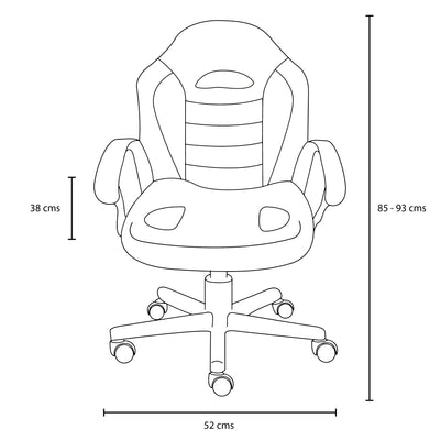 Silla Escritorio Capitán América
