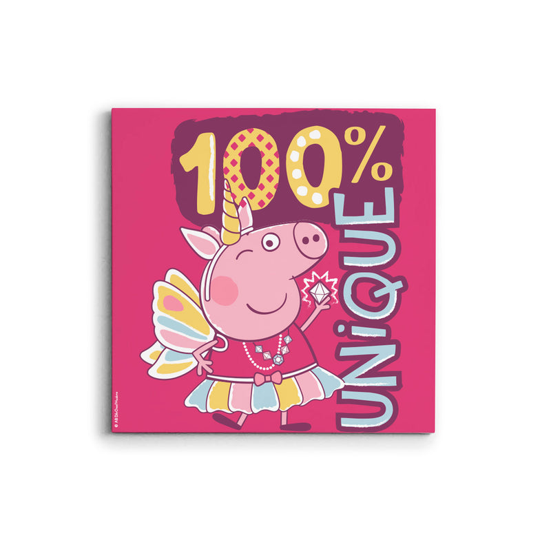 Pack 12 Unids Canvas Peppa Pig 6 30x30 cms