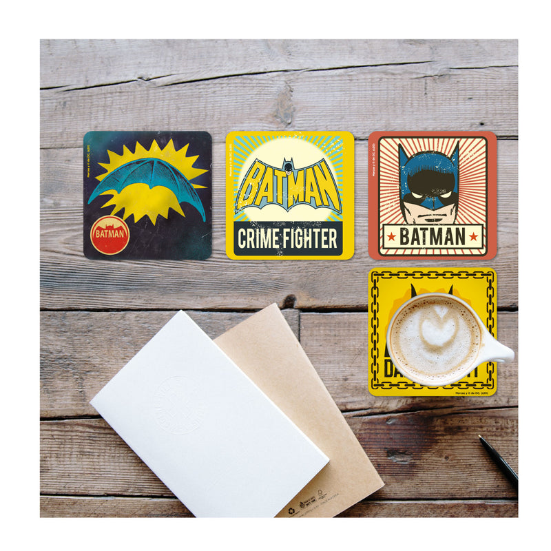 Set 4 Posavasos Batman