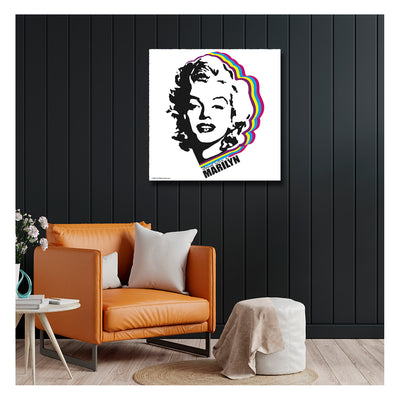 Pack 10 Unids Canvas Marilyn Monroe 60 x 60 cms